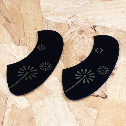 2x Folk Acoustic Guitar Pickguard Self Sticky Backing for Guitar Violin Bass