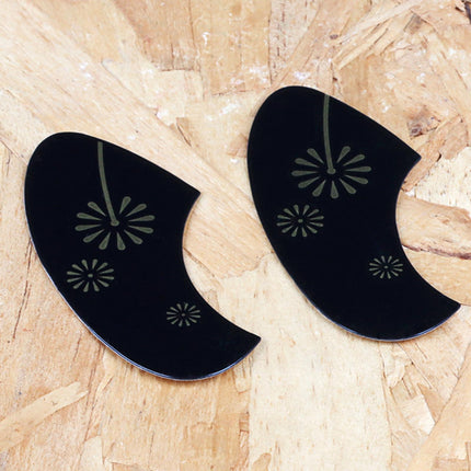 2x Folk Acoustic Guitar Pickguard Self Sticky Backing for Guitar Violin Bass