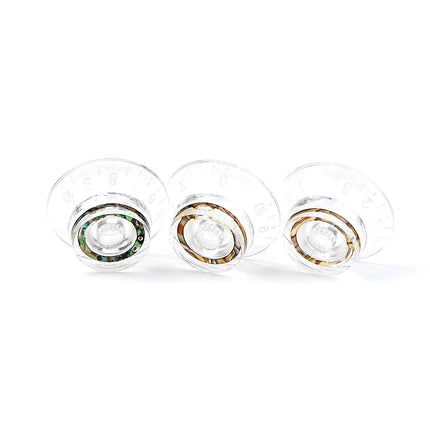 3Pcs Bell Knobs Devices Parts Guitar Top Hat Knobs for Electric Guitarr Bass