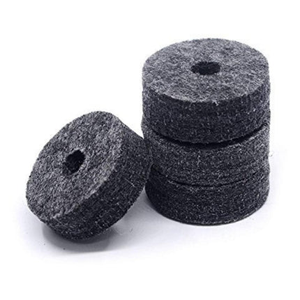12Pcs Cymbal Felt Washer Hi Hat Clutch Felts Accessories Replacement Sleeves gray