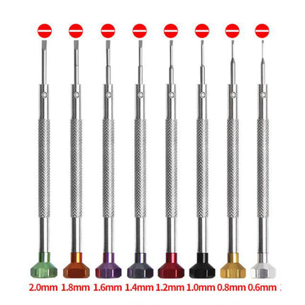 8 Pieces Jewellers Screwdrivers Set Professional for Cameras Glasses Watches