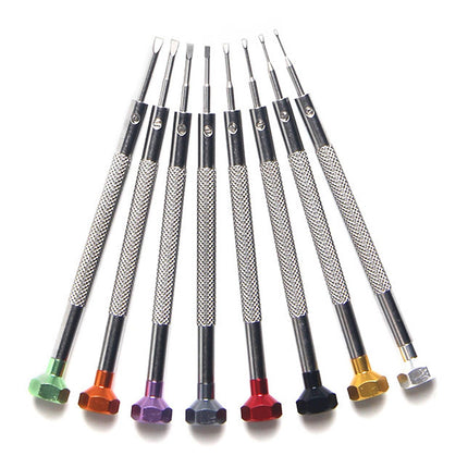 8 Pieces Jewellers Screwdrivers Set Professional for Cameras Glasses Watches