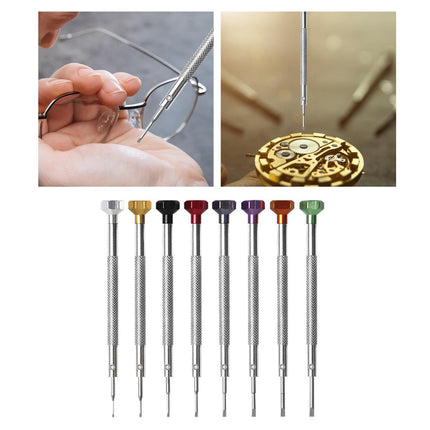 8 Pieces Jewellers Screwdrivers Set Professional for Cameras Glasses Watches