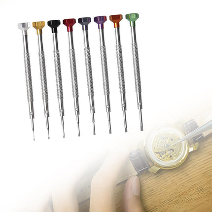 8 Pieces Jewellers Screwdrivers Set Professional for Cameras Glasses Watches