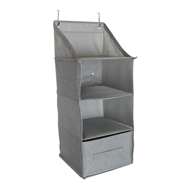 4 Shelf Drawer Organizer Hanging Closet Organizer for Sweater Underwear Bras