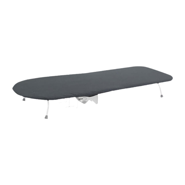 Household Ironing Board Compact Electric Iron Pad for Home Laundry Room Dorm Black