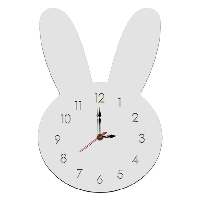 Silent Wall Clock Room Decorations Kids Wall Clock for Home Office Farmhouse white