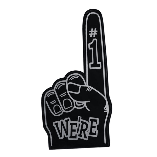 Giant Foam Finger Giant Foam Hand Gloves for Party School Outdoor Activities Black