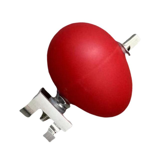 Crofta Bass Drum Pedal Beater Head Assembly Drum Beater Kick Drum Foot Pedal Beater Red