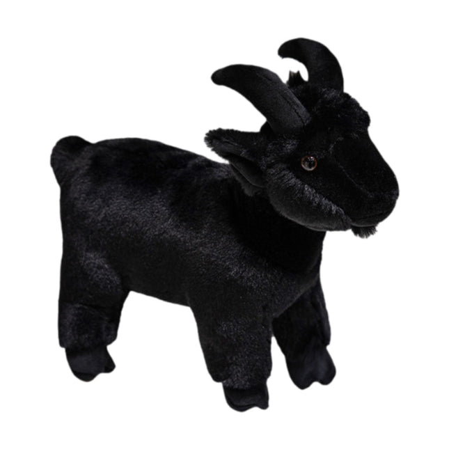 Crofta Animal Plush Toy Animal Toy Realistic Sheep Plush Toy for Holidays Home Couch black and S