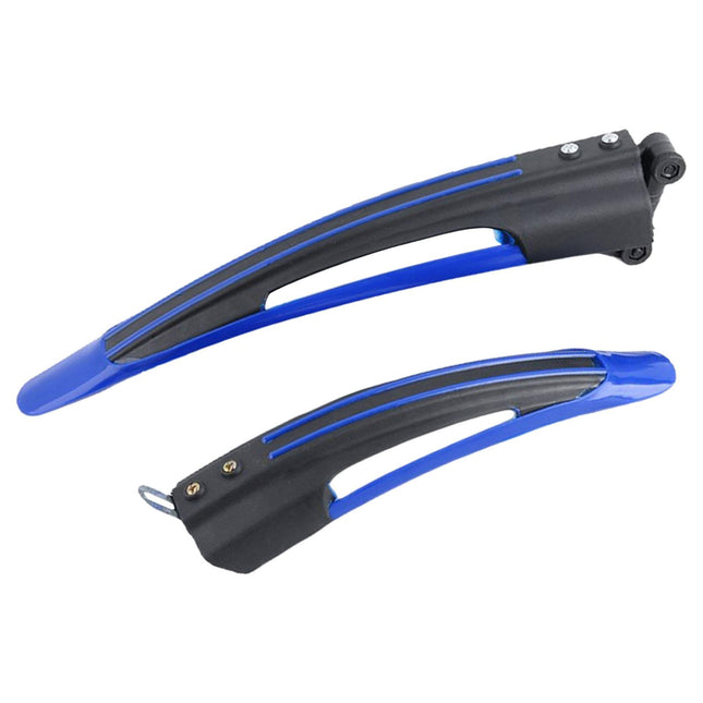 Mountain Bike Fenders Full Cover Repair Parts Rainproof Front/Rear Mudguards Blue