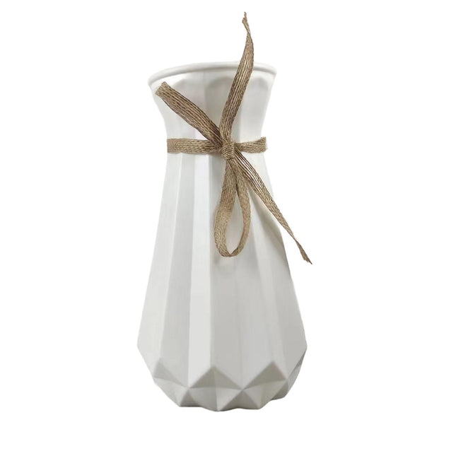 Flower Vase Stylish Elegant Tabletop Ornament for Entrance Office TV Cabinet