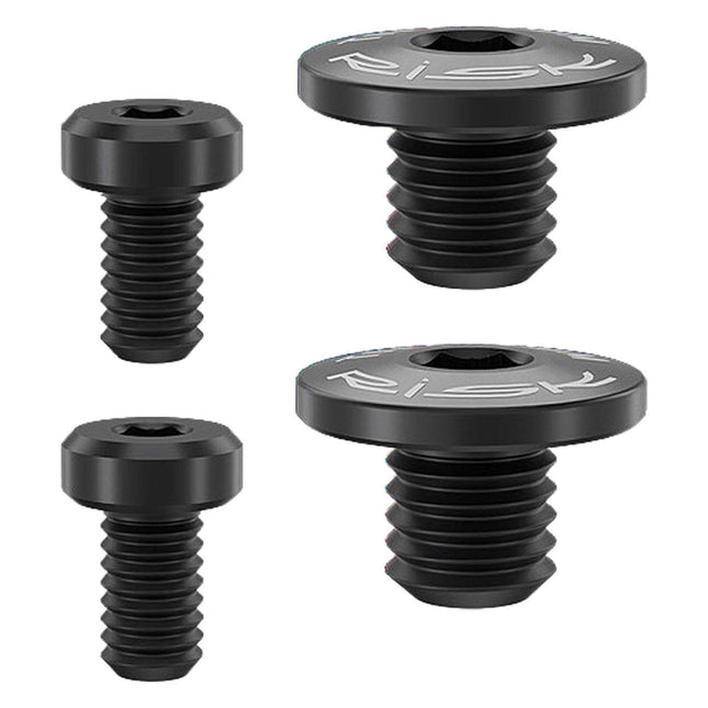 4Pcs Bicycle Brake Lever Screws Set Road Bike Bike Oil Cylinder Cover Screws Black