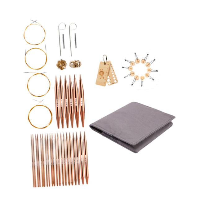 Crofta Circular Knitting Set Sweaters Woven Tools Weaving Circular Knitting Needle