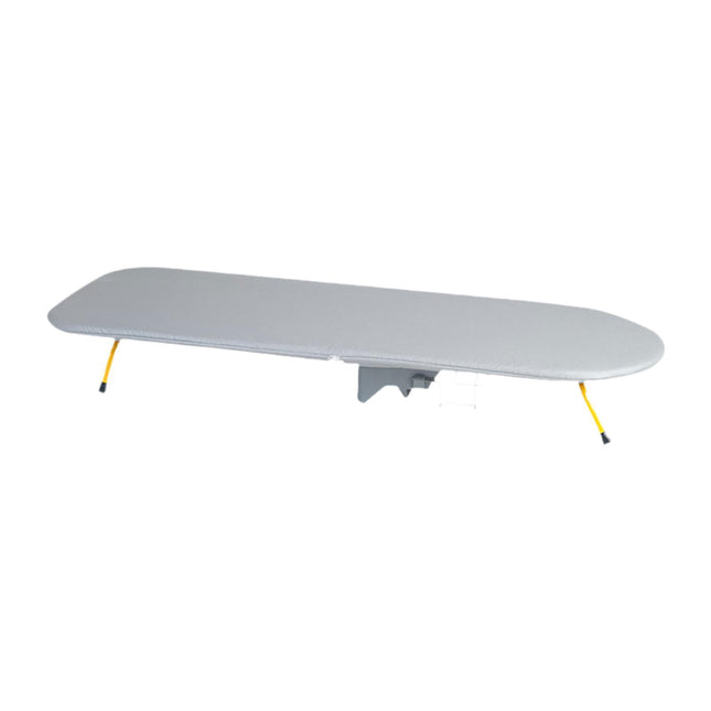 Household Ironing Board Compact Electric Iron Pad for Home Laundry Room Dorm Light Gray