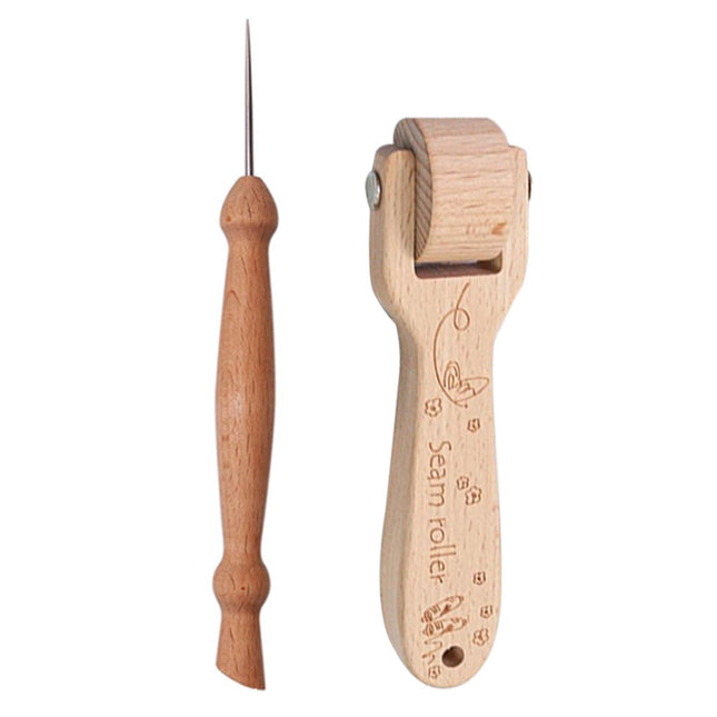 Crofta Stiletto Pressing Needle Sturdy Easy to Use Seam Roller for Home Sewing Tool