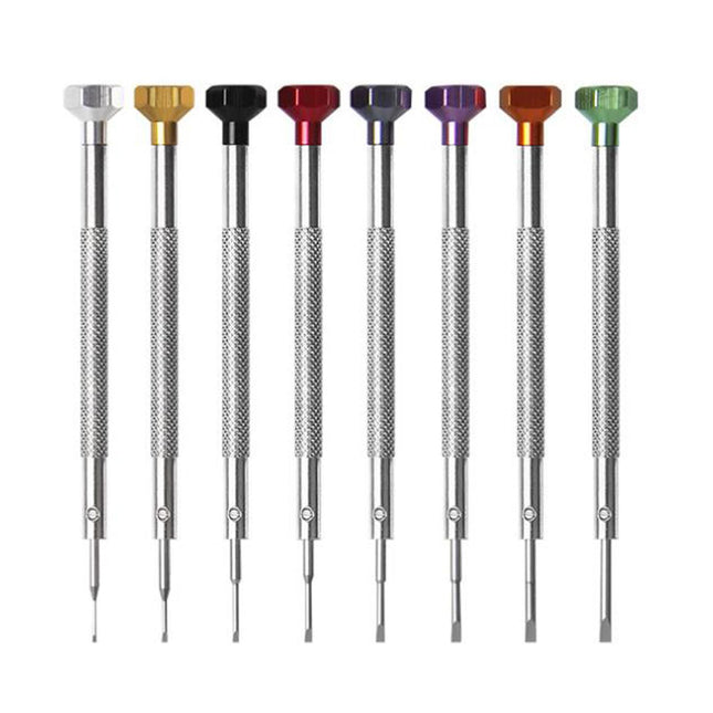 8 Pieces Jewellers Screwdrivers Set Professional for Cameras Glasses Watches