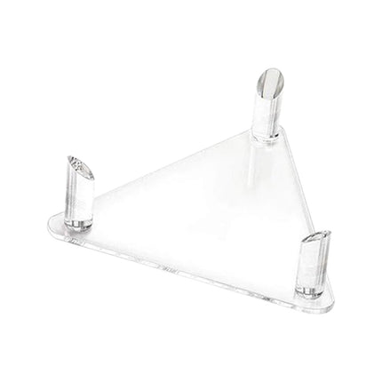 Acrylic Ball Stand Rack Decoration Football Stand for Sports Ball Rugby Ball Clear