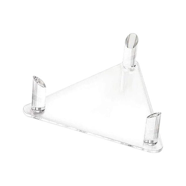 Acrylic Ball Stand Rack Decoration Football Stand for Sports Ball Rugby Ball Clear