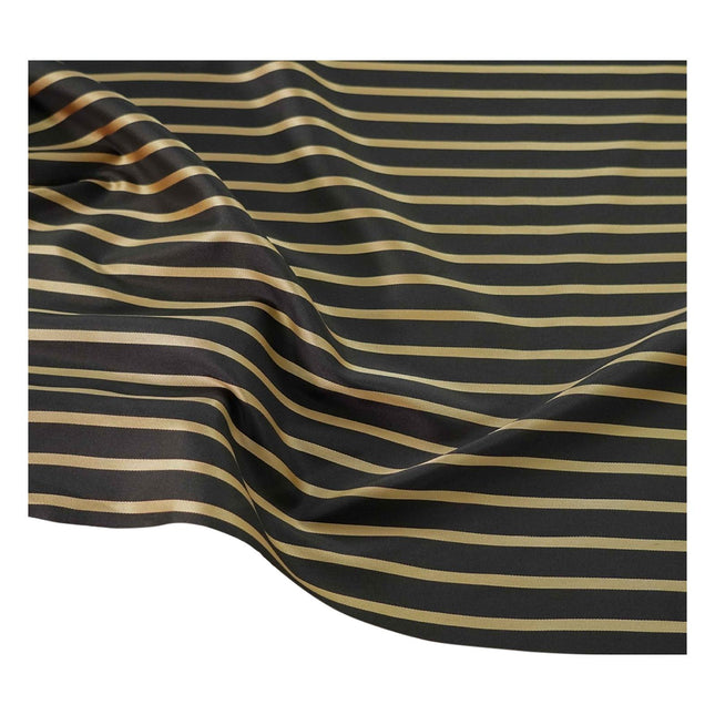 Crofta Printed Fabric DIY Quilting Fabric for Crafting Making Bag Mother Day Gifts Black Gold