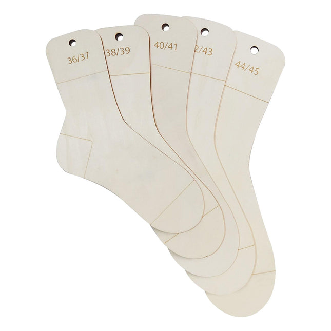 Crofta 5Pcs Sock Blockers Set DIY Sock Knit Tools for Craft Lovers Birthday Gift
