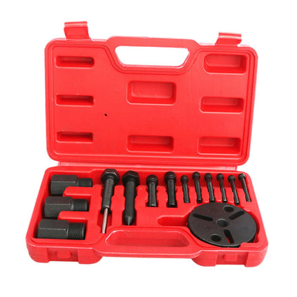 14Pcs AC Compressor Clutch Remover Set Multipurpose Professional Repair Tool