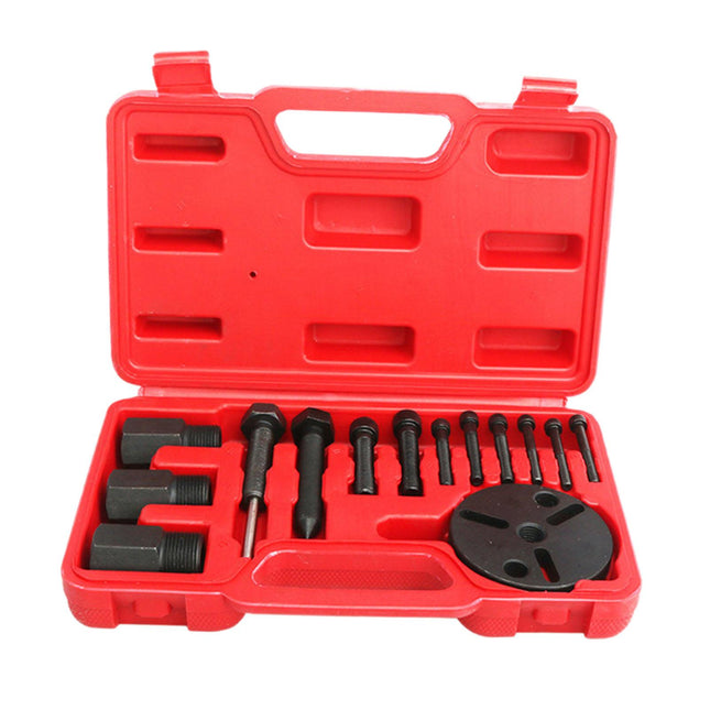 14Pcs AC Compressor Clutch Remover Set Multipurpose Professional Repair Tool