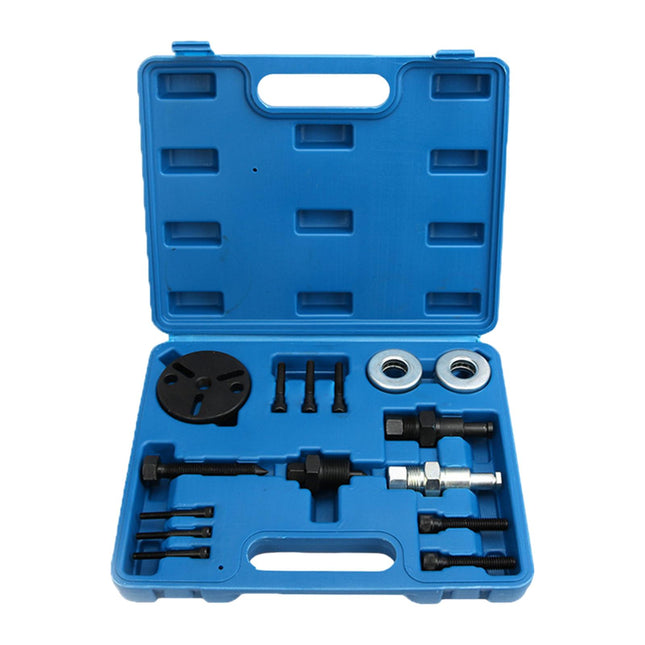 Air Compressor Clutch Rebuild Removal Tool Set Portable for Car Blue