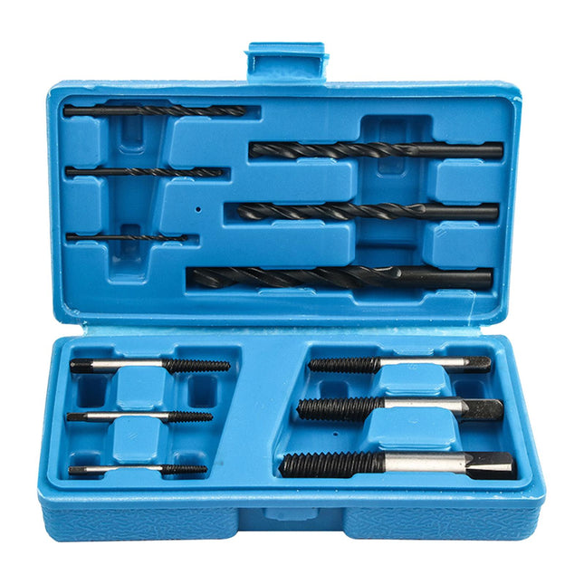 12 Pieces Broken Screws Extractor Kit Removing Hand Tool for Industrial