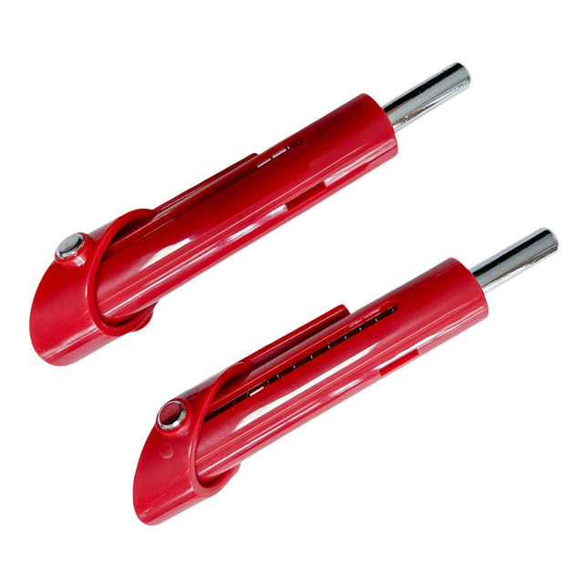 Weight Stack Pin Universal Steel Selector Pin Replacement for Fitness Device 2Pcs Red 9.5MM