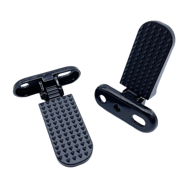 2Pcs Bike Rear Pedals Foot Plates Pedals for BMX Motorcycle Electric Bicycle
