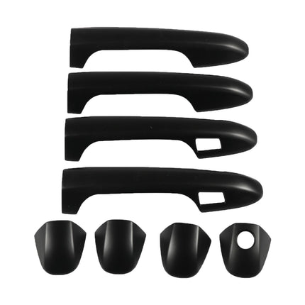 4Pcs Exterior Door Handle Cover Black Door Handle Protectors for Tacoma
