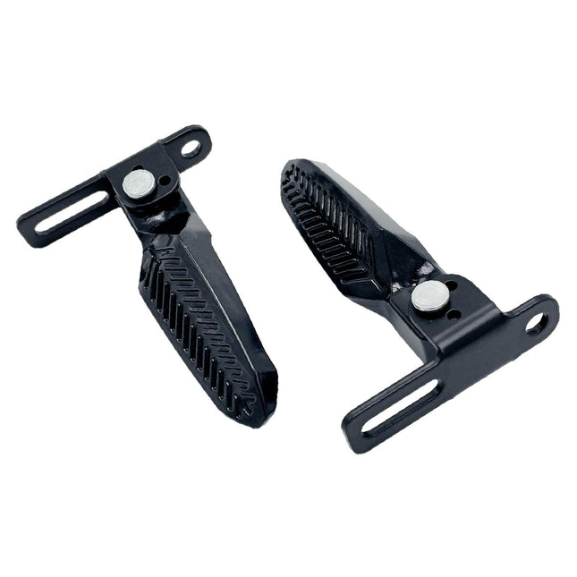 2x Electric Bike Pedals Sturdy Foot Pegs Scooter Pedals for Electric Bicycle Without tools