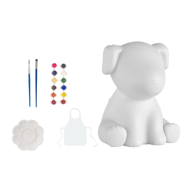 Crofta Animal Painting Kit Art Projects Painting Animal Models for Ages 3 4 5 6 7 8 Dog