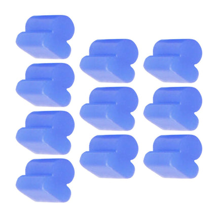10x Alto Horns Silicone Pads Buffering Stop for Brass Euphonium Tuba Trumpet 4mm Blue