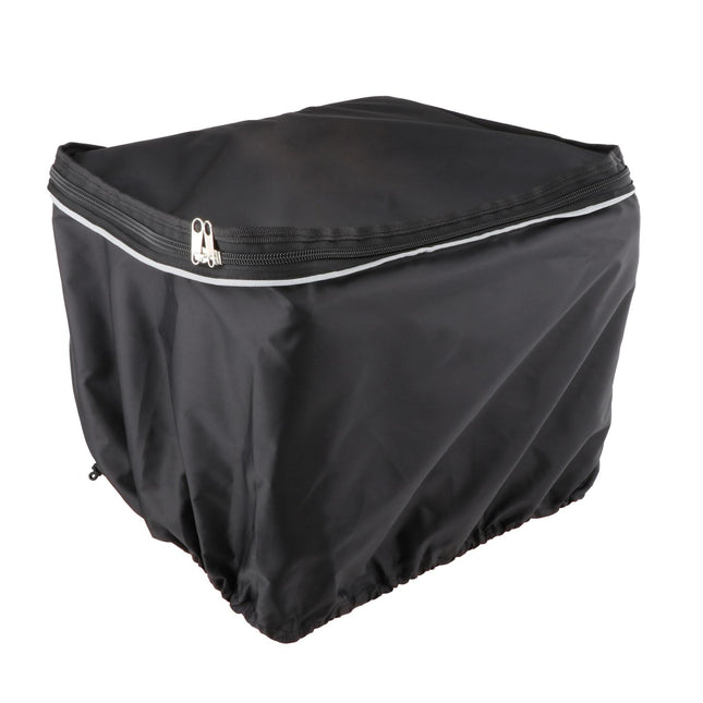 Bike Basket Cover Rainproof Protector for Motorcycles Cycling Electric Bikes Black with Strap