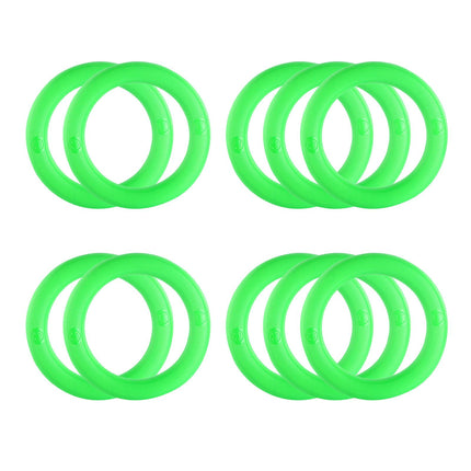 10Pcs Watermelon Display Stands Fixing Circles for Dining Room Grocery Store Green