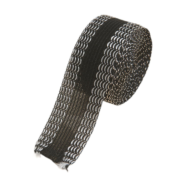 Crofta Pants Mouth Paste Easy Use Hemming Tape for Pants for Jeans Trousers Clothes Black