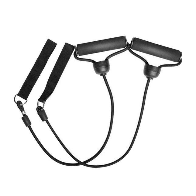 2x Trampoline Resistance Bands Workout Women Men Exercise Bands with Handles